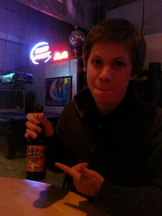 Beer #16 - Minotts Black Star Double Hopped Golden Lager