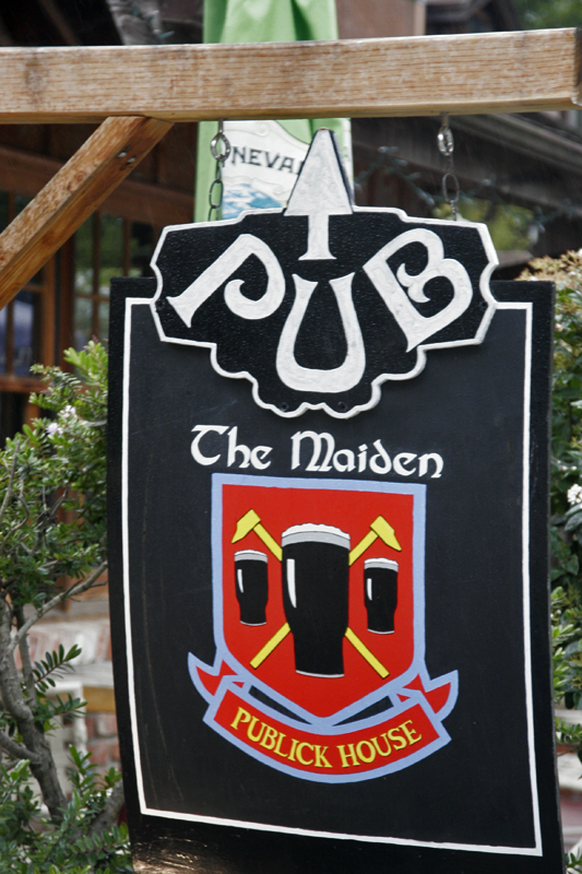 The Maiden Publick House Sign