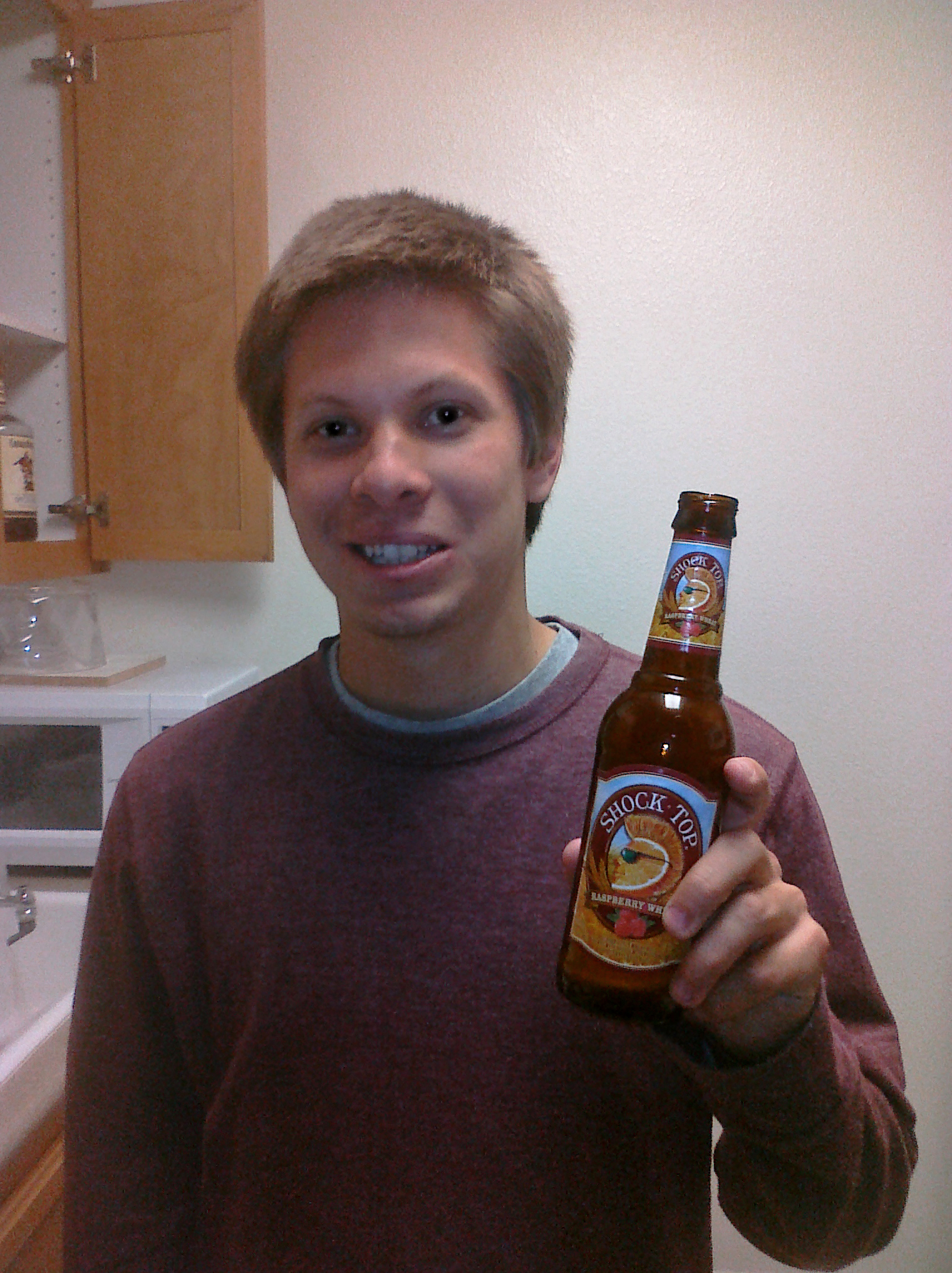 Beer #116 – Shock Top “Raspberry Wheat”