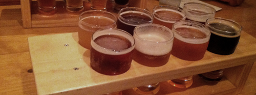 Beer Page - Beer Tasting Flight